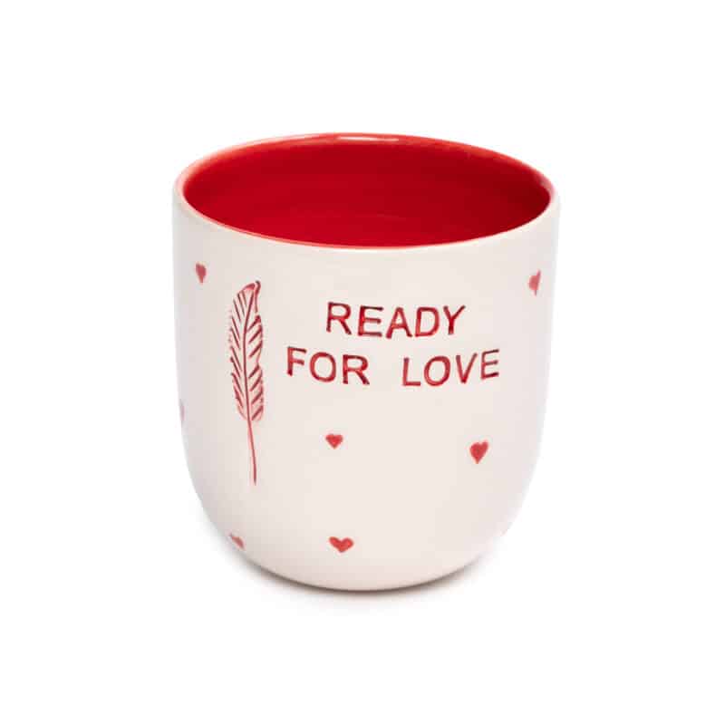 Ready For Love Kırmızı Mood Mug - L'AMOUR PARIS