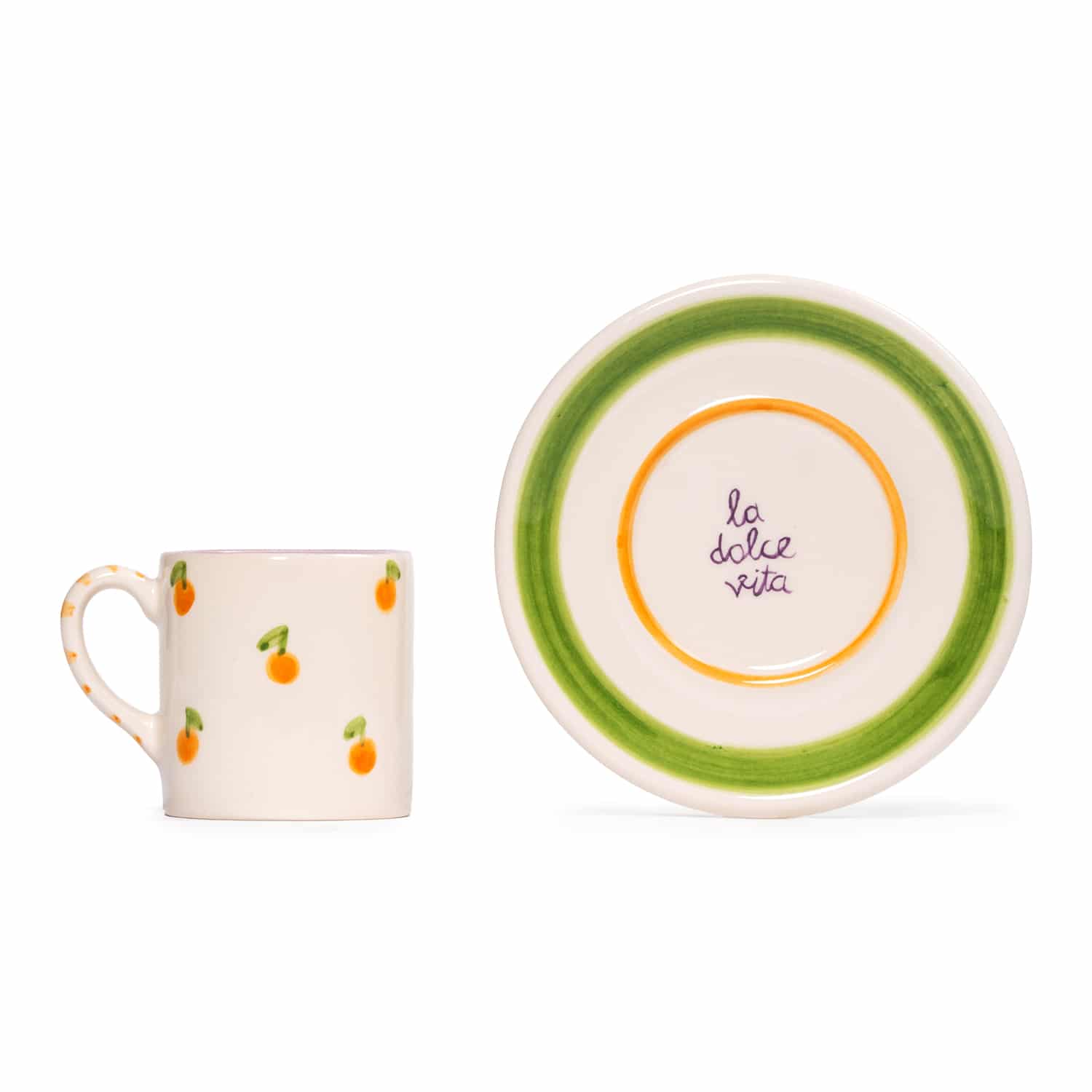 Petite Orange - Portakal Kahve Set