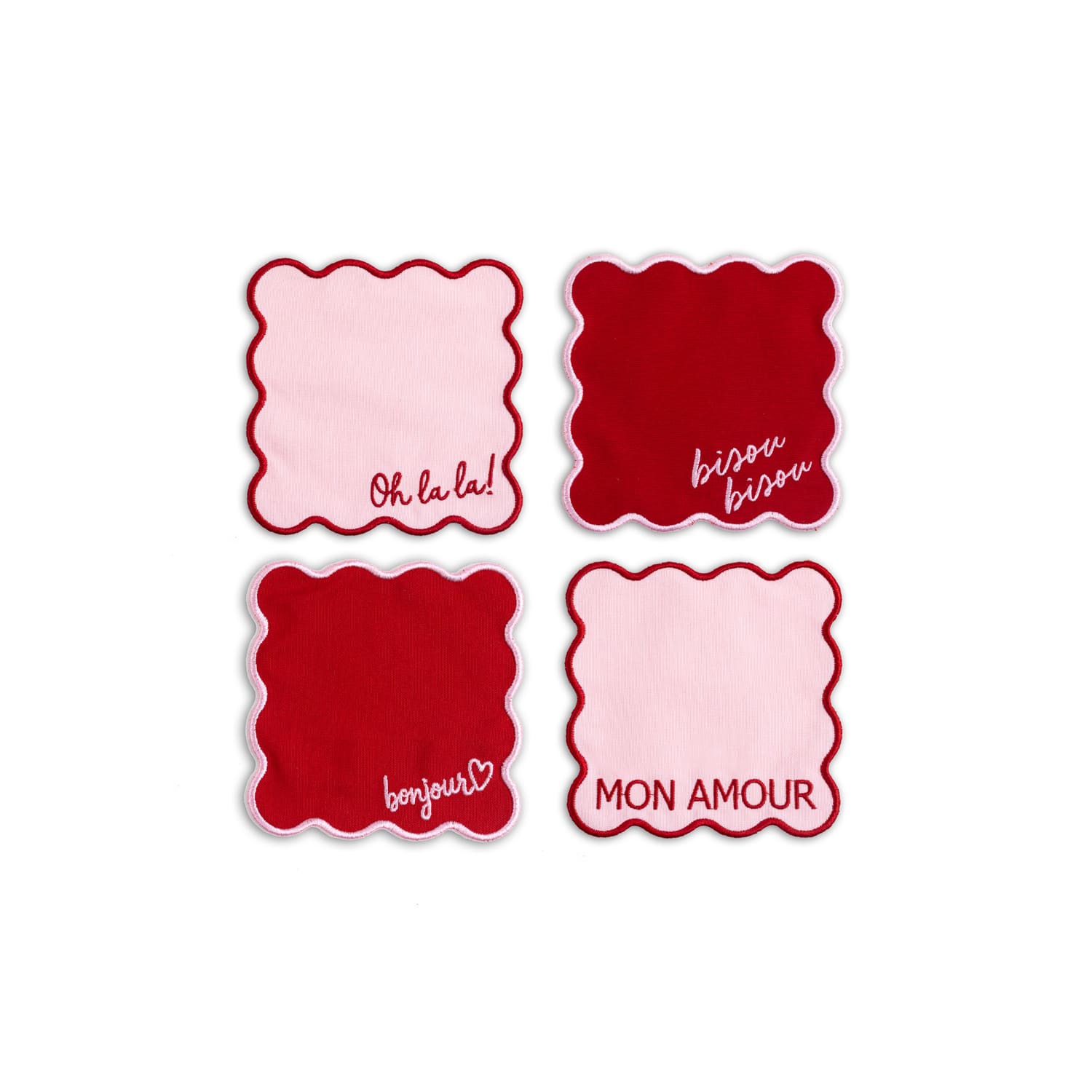 HeartBreaker Club 4'lü Coaster/ Bardak Altlığı Set 2