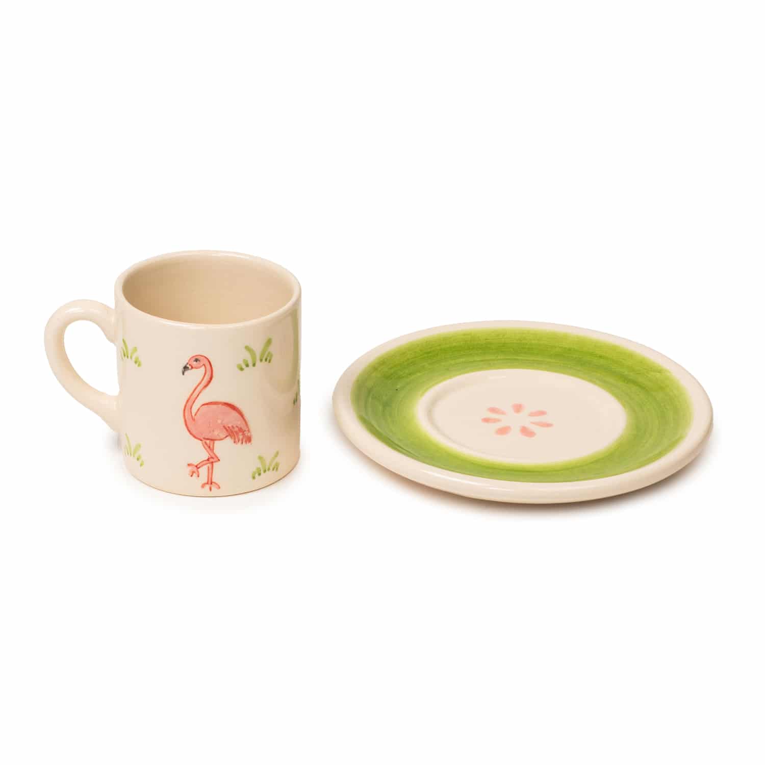 Aloha Tropica Flamingo Türk Kahvesi Fincanı - Görsel 2