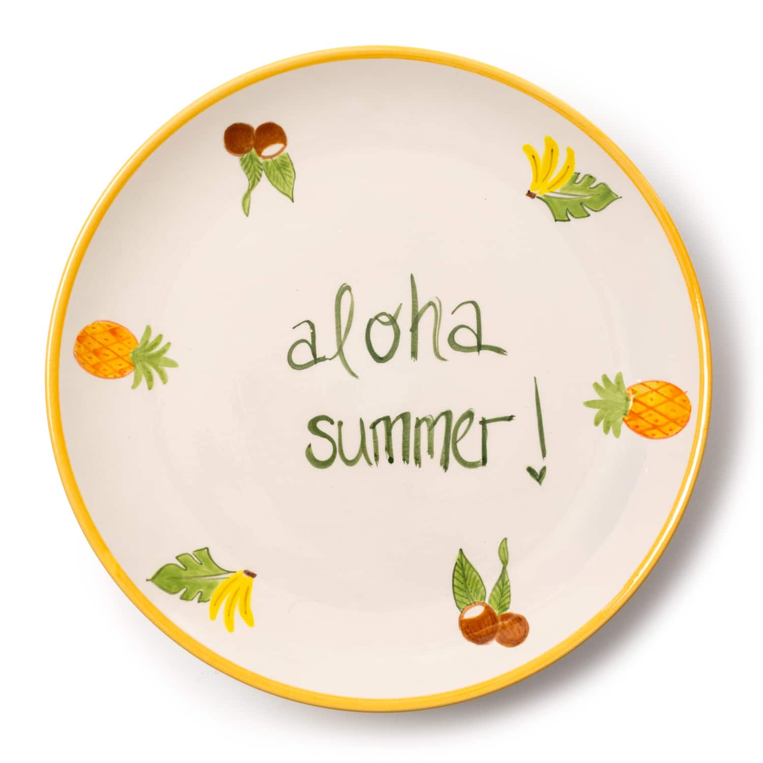 Aloha Summer Büyük Boy Pasta Tabağı - Görsel 2