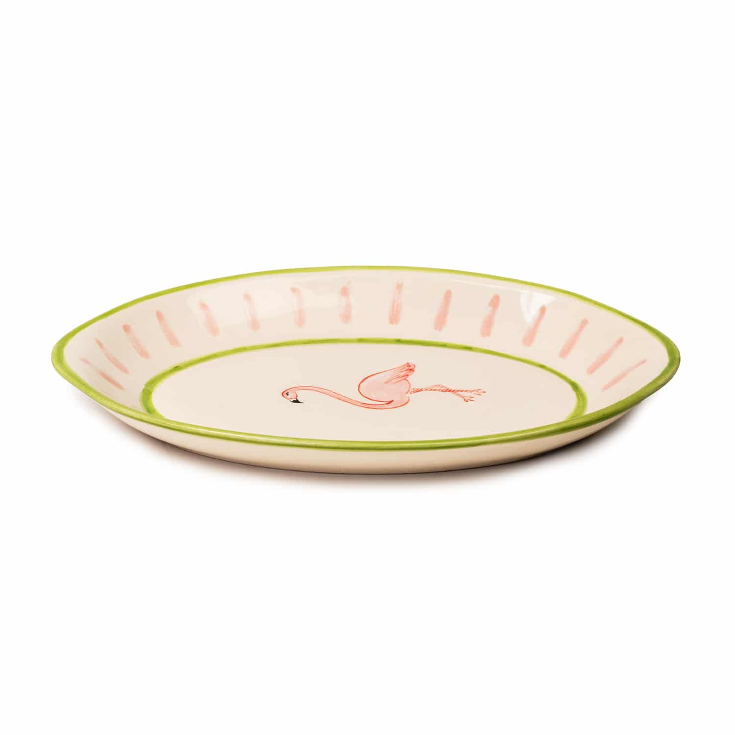 Aloha Tropica Flamingo Kayık Tabak - Görsel 2