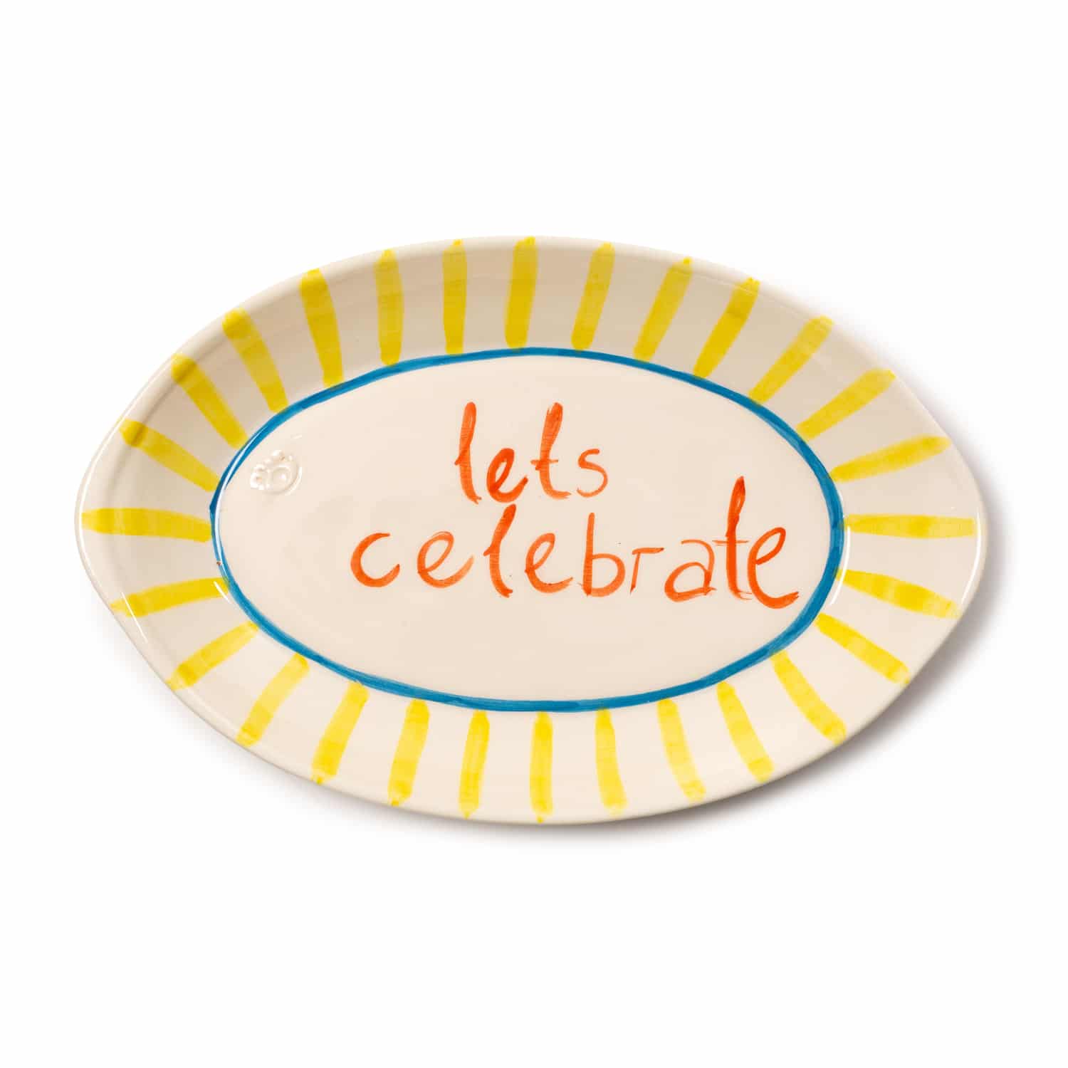 Lets Celebrate Kayık Tabak